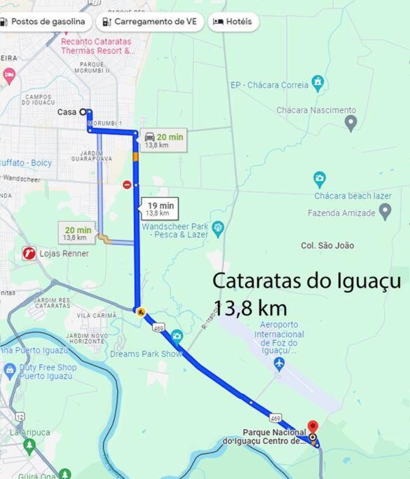 Holiday home Casa Jardim Soledade - Morumbi- 8 Pessoas Com Churasqueira Foz do Iguacu